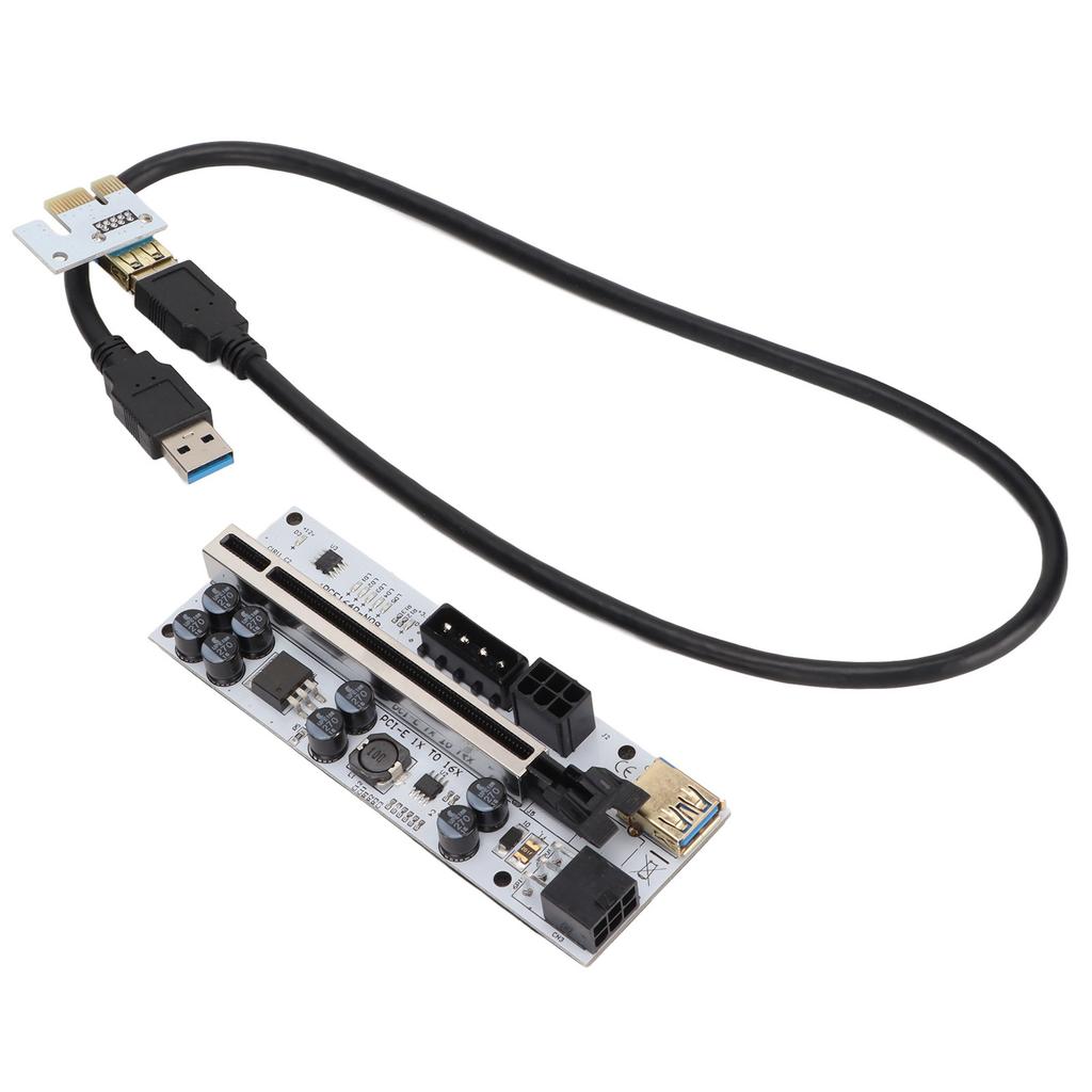 Riser-Adapterkarte 8 Excicon-Kondensatoren Mehrschichtige Abschirmung Feine Verarbeitung PCIE-Riser
