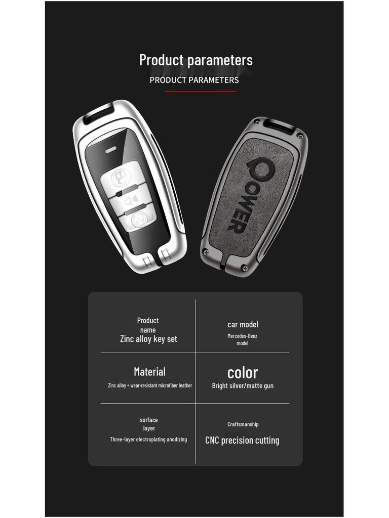 Great Wall Cannon Off-Road Key Cover: Durable Metal Protection for Pickup Trucks