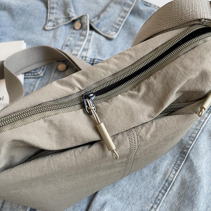 Canvas Bag Women's Large Capacity Commuter Shoulder Bag