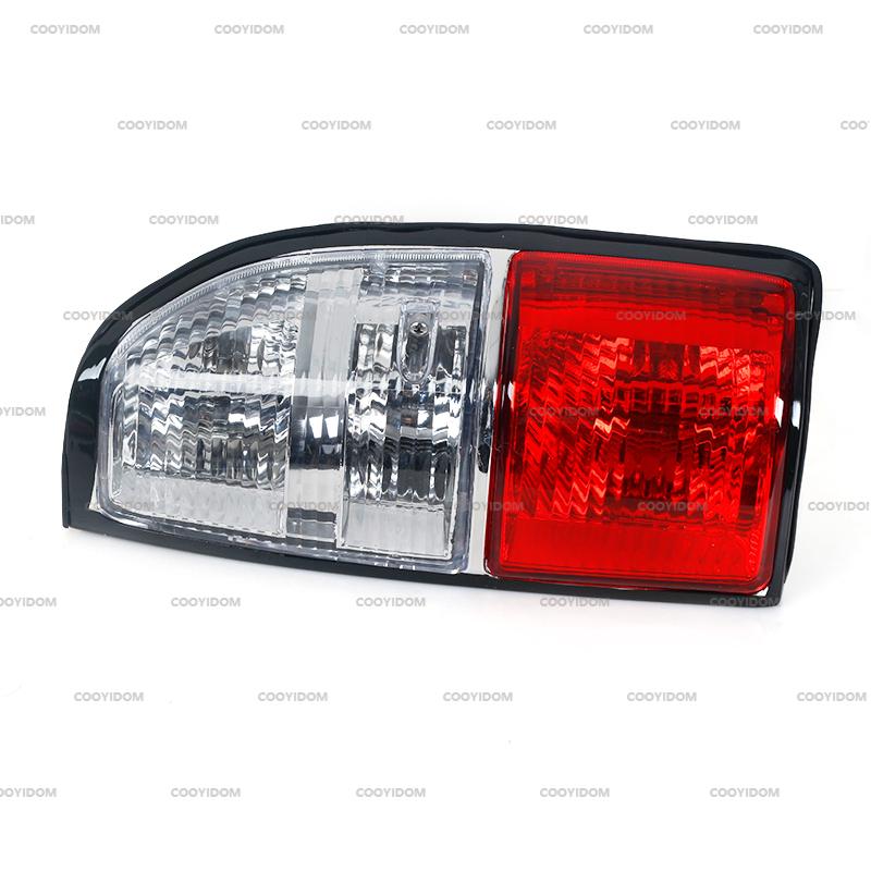 For Toyota Prado FJ90 LC90 3400/2700 1998 1999 2000 20012002 Taillight Lampshade/White-Red Lampshade Without bulb