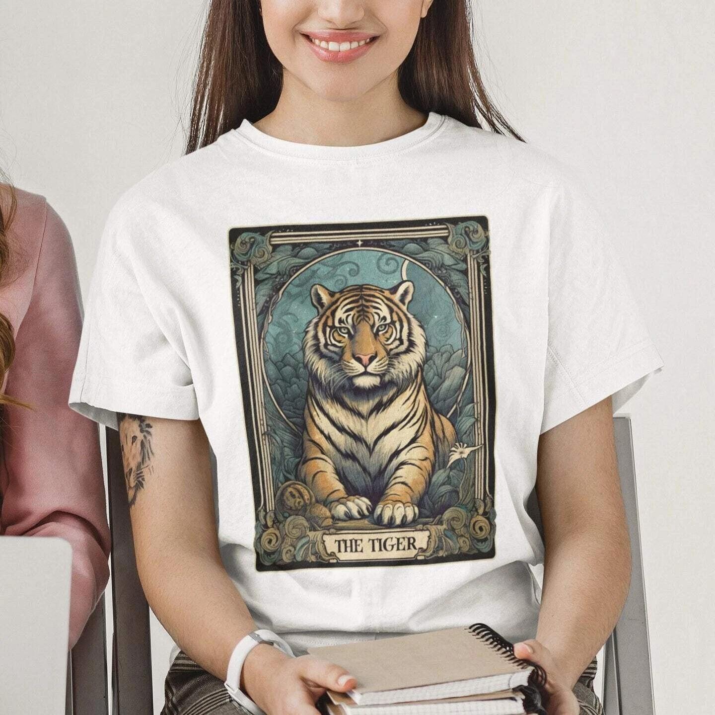 The Tiger Tarot Card Shirt S