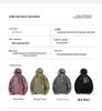 Lightweight Outdoor Autumn Fleece Patchwork Insulation Bag