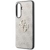 Guess Leather 4G Metal Logo Case for Samsung Galaxy A37 5G Pink
