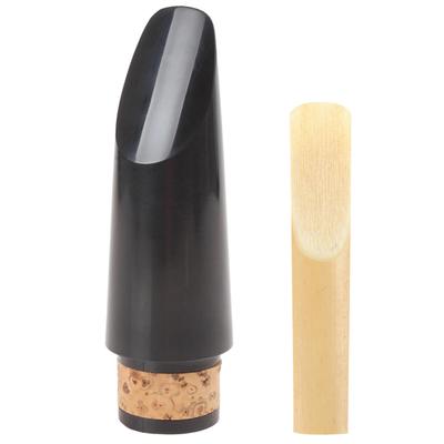 SLADE Bakelite Professional Portátil Durável 90mm Boquilha de Clarinete de Plástico com Palheta de Bambu Peças de Reposição e Acessórios para Clarinete