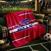 Buffalo basketball Logo Blanket Lightweight Flannel Bedding Blanket Perfect for Travel, Camping, Living Rooms, Offices, Sofas, Fan Christmas gift