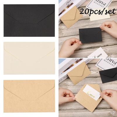 Retro Stationery Mini Series Kraft Paper Paper Mailer Business Card Storage Western Envelope