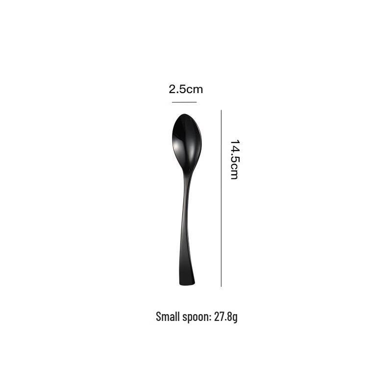 

Qian Xing Titanium Black Fish Tail Stainless Steel Cutlery