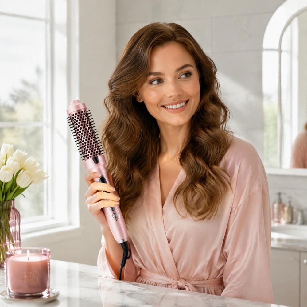 Curling Hair Styling Comb Straightening Hair Styling Brush Daily Household Use