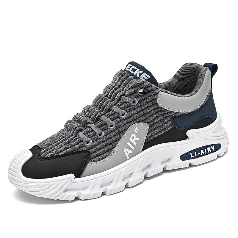 

Casual sports shoes men s youth trend spring and autumn new thick-soled heightening men s foot cover and pedal men s shoes 39