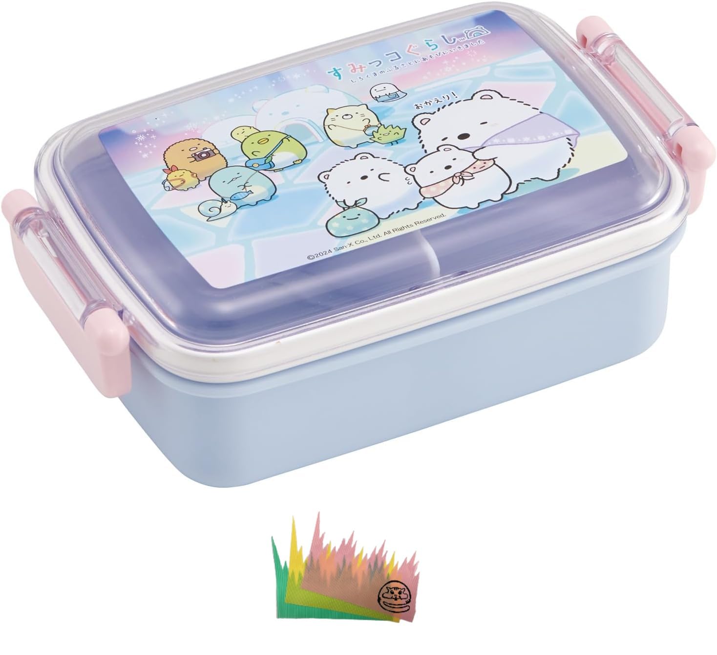 

Sumikko Gurashi Bento 1 Soft Bento Made in Polar Hometown Set Box, Tier, Lid, Box, Japan, 450ml, San-X, Bear s (Bento Box, Balan)