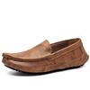 Mocassini da Uomo Vera Pelle Scarpe Casual da Uomo Classiche Scarpe da Barca Calzature da Uomo Leggere Taglie Forti 38-48