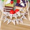 Cupcake Cake Flag Bunting Pennant Happy Birthday Banner Party Supplies Cake Decoration Cake Topper