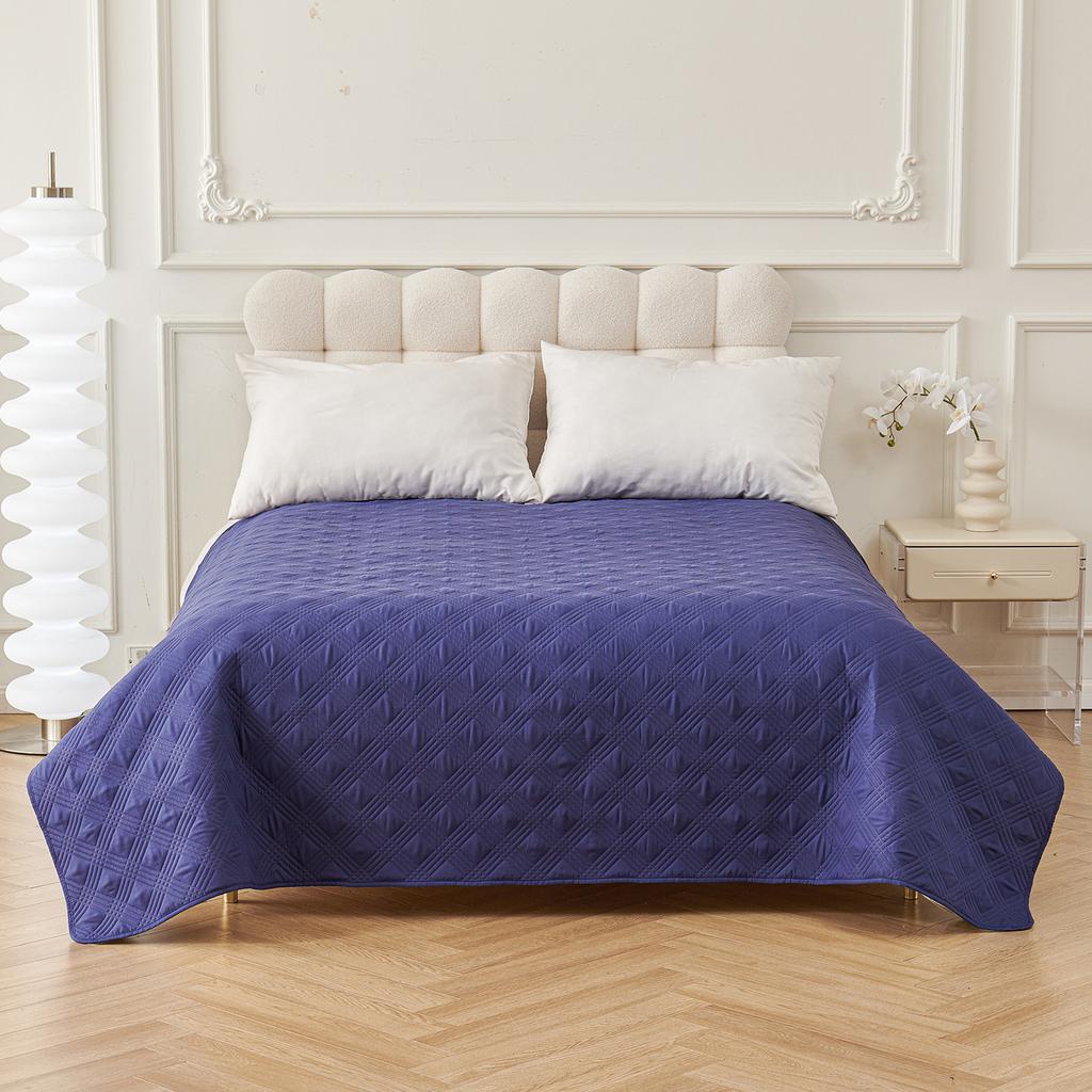 Waterproof Dog Fitted Sheet Three Line Grid Stitching Nap Blankets Living Room Non-Slip Pets Sofa Cover Furniture Protector