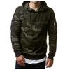 Men S Casual Camouflage Long Sleeve Hooded Pullover Sweatshirt