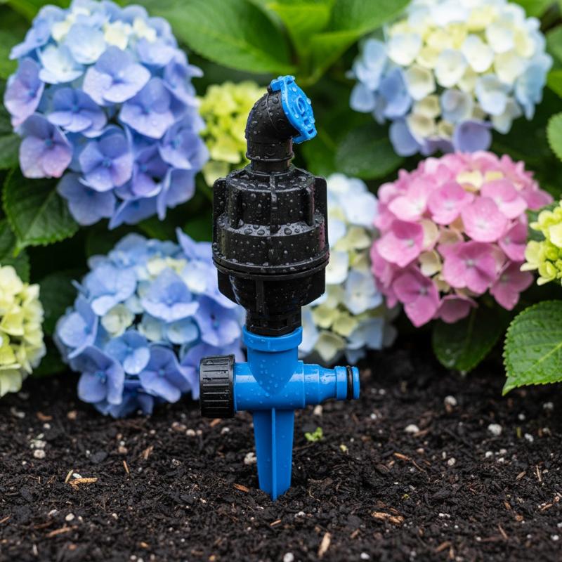 New 1/2" 360°Rotating Nozzle Lawn Irrigation Sprinklers Head Large-Area Automatic Garden Orchard Lawn Irrigation Watering Device