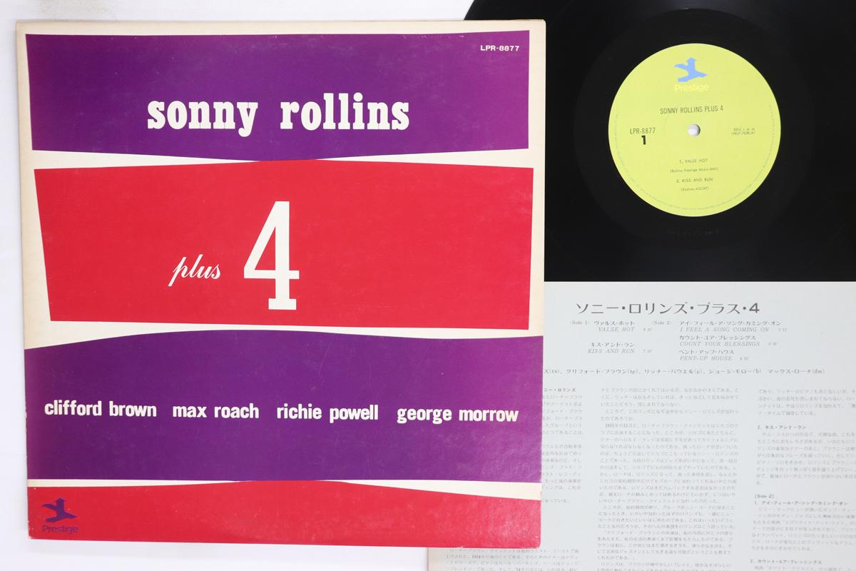 

Виниловая пластинка SONNY ROLLINS Plus 4 LPR8877 PRESTIGE 1974 Япония Джаз Б/у