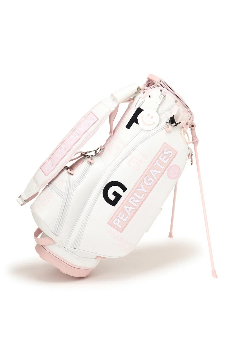 

Continuing standard product Caddy bag 46 6 Golf CB x Baby Pink FR [Pearly Gates] [LIMITED02 series] (9.0 type, 3.3 kg, inches, caliber) / /