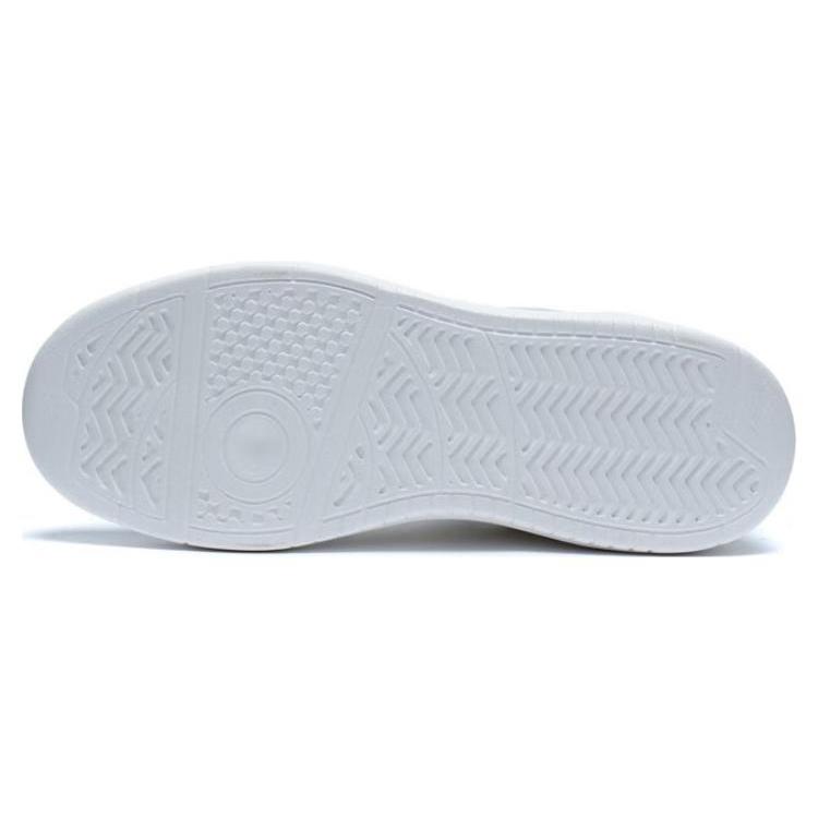 Li Ning Line 2.0 Slip Resistant Abrasion Resistant Low top Skateboard Shoes Women's White Blue AGCT338-3