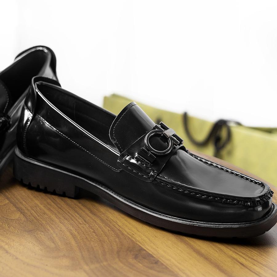 Men's Shoes Business Casual British Cowhide Leather Shoes Men's