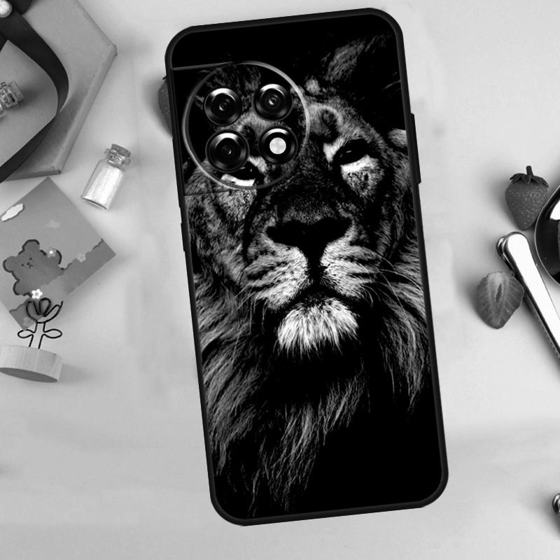 Lion Animal Case For OnePlus Nord 5 CE 2 3 4 Lite N20 N30 OnePlus 10T 12R 13R 13T 10 11 12 13 15 Cover