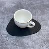 Pebble Faux Leather Triangle Placemat - Waterproof, Oil-proof, Heat Insulation, Christmas Decorative Mat