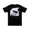Camiseta de Manga Corta RIPNDIP "La Gran Ola de Nerm" (Negro) Camiseta Unisex Camiseta