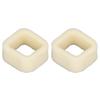 2Pcs Mower Air Filter Element Polyester Fiber Washable for 443 436 Brush Cutter