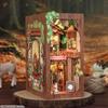 Miniature Dollhouse Squirrel Collector Wood Kit by CuteBee