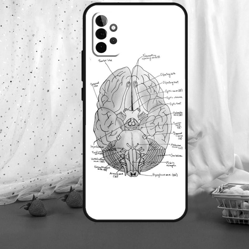 Anatomy Brain For Samsung Galaxy A55 A35 A05 A52 A32 A22 A54 A14 A16 A26 A36 A56 A06 A15 A53 A33 A13 Case