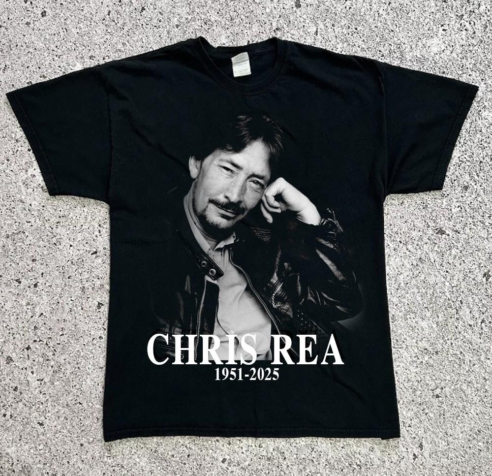 Popular CHRIS REA R.I.P Logo Gift Funny  All Size Tee B07.139 Unisex T-Shirt L