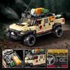 Dinosaur Theme Park Series Classic Off-road Vehicle DIY Assembly Building Block Toy Model Christmas New Year Gifts