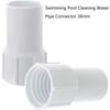 Connettore Tubo Piscina Manicotto Estremità Tubo Piscina Mano Sinistra 38mm Per Tubo Aspirazione Piscina Tubo Aspirazione Filettato 38mm