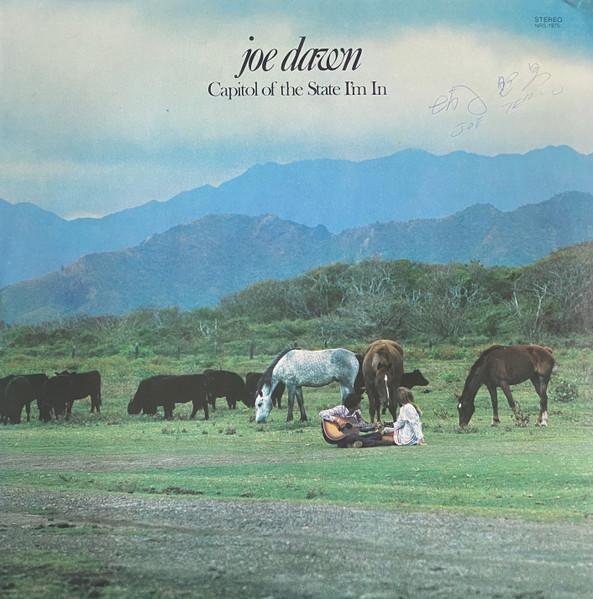 

LP Record JOE DAWN Capitol Of The State Im In NRS1975 NOD 1975 Japan CountryFolk Used