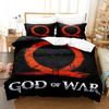 Set lenjerie de pat God of War Single Twin Full Queen King Dimensiune Set de pat Aldult Copil Dormitor Seturi husă pilot Set cearșafuri Anime