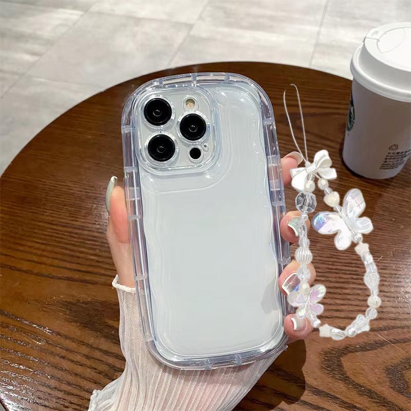 Transparente Seifen-Weichhülle Für iPhone 17 AIR 16 15 14 13 12 11 Pro Max X XR XS MAX 7 8 PLUS MINI KameraschutzAirbag-Abdeckung