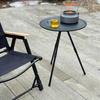 1 Stück Outdoor Kleiner Runder Tisch Camping Klapptisch Tragbarer Verstellbarer Leichter Tisch Angeln Zuhause Campingausrüstung