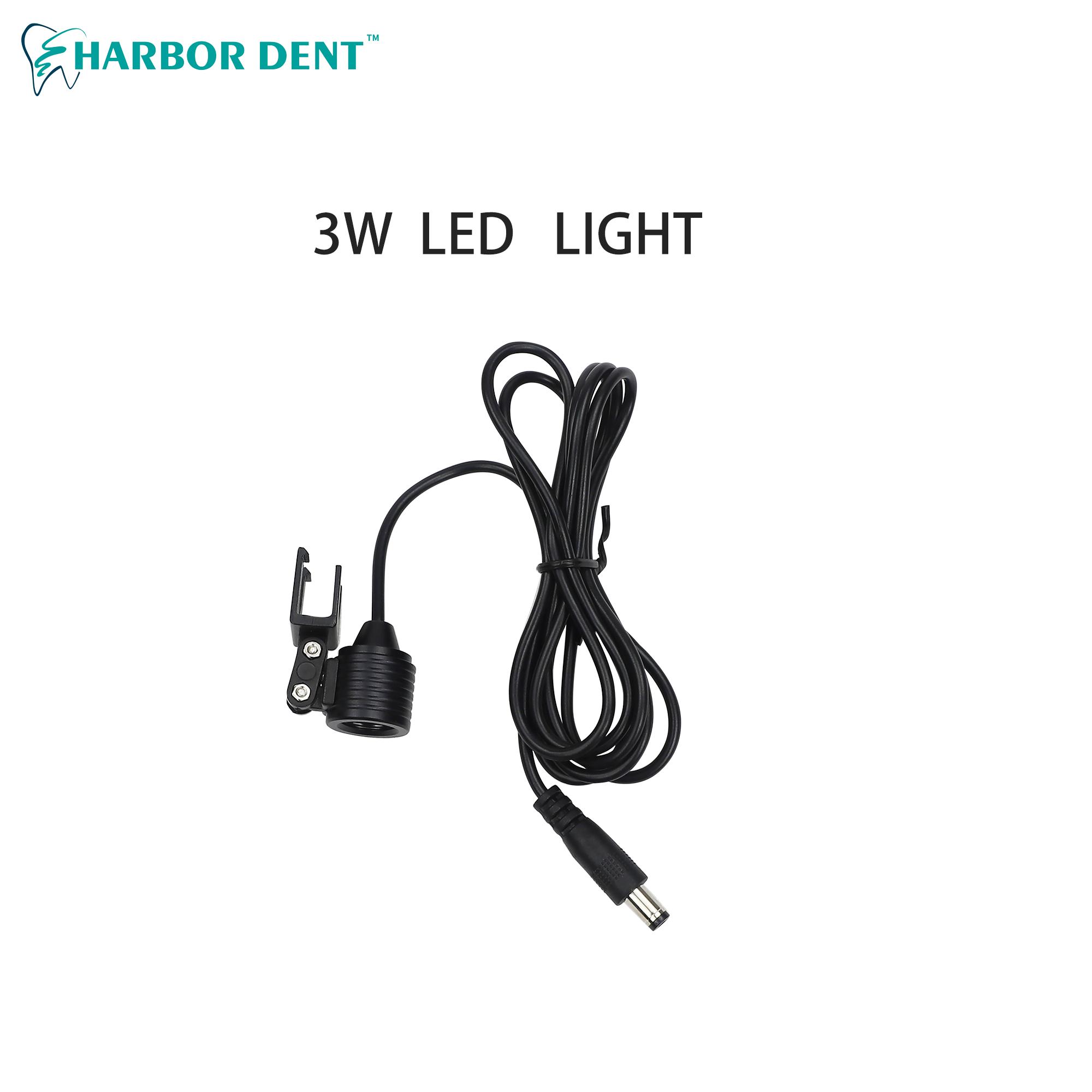 Dental Loupes Surgical Headlights For Dental Medical Surgery 3W or 5W Adjustable Dentist LED Light No Battery No Plug 3W Led Light