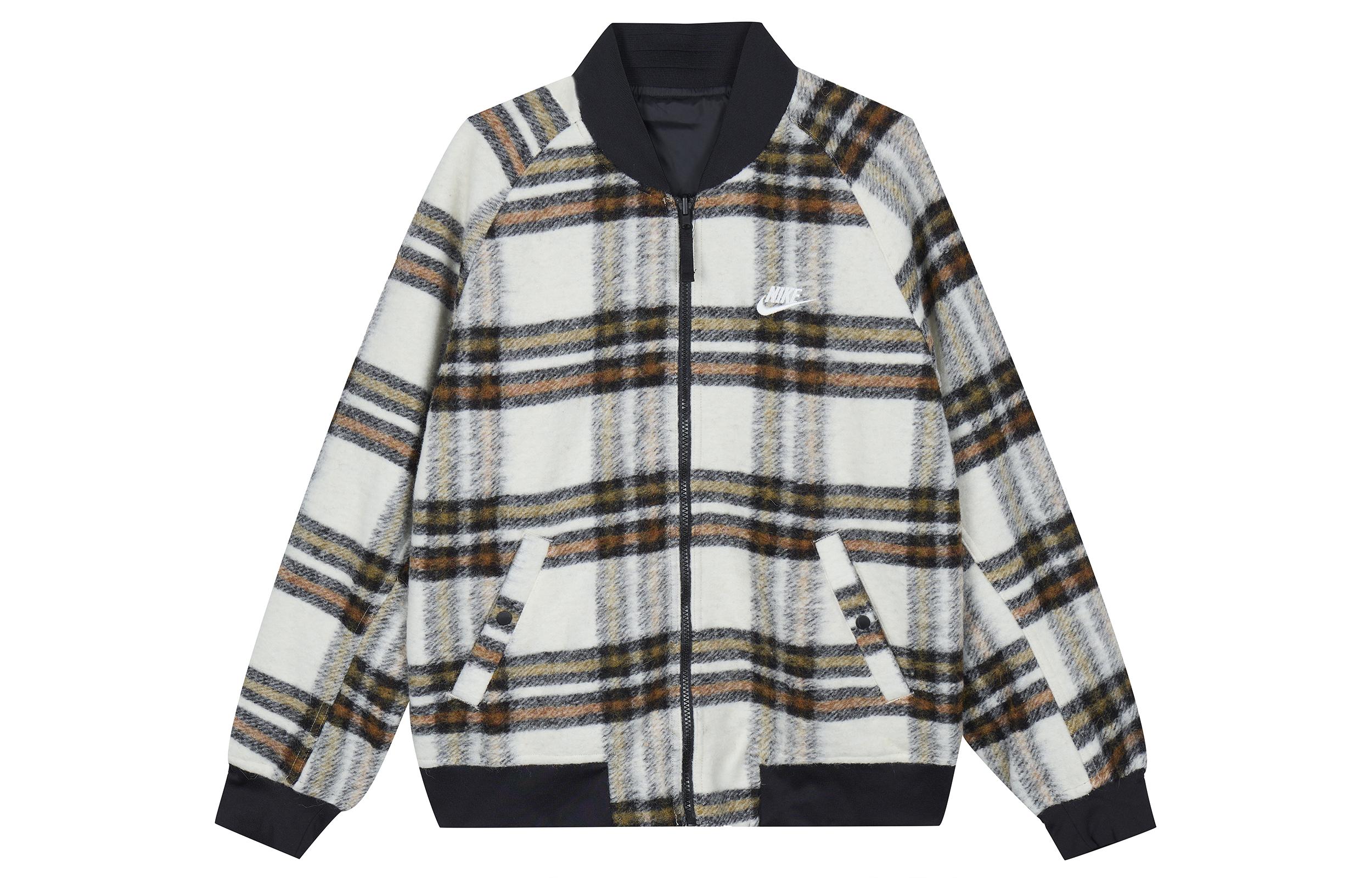 Nike Jackets Men s Brown Baseball Collar Moderate Other DR6864-104 S