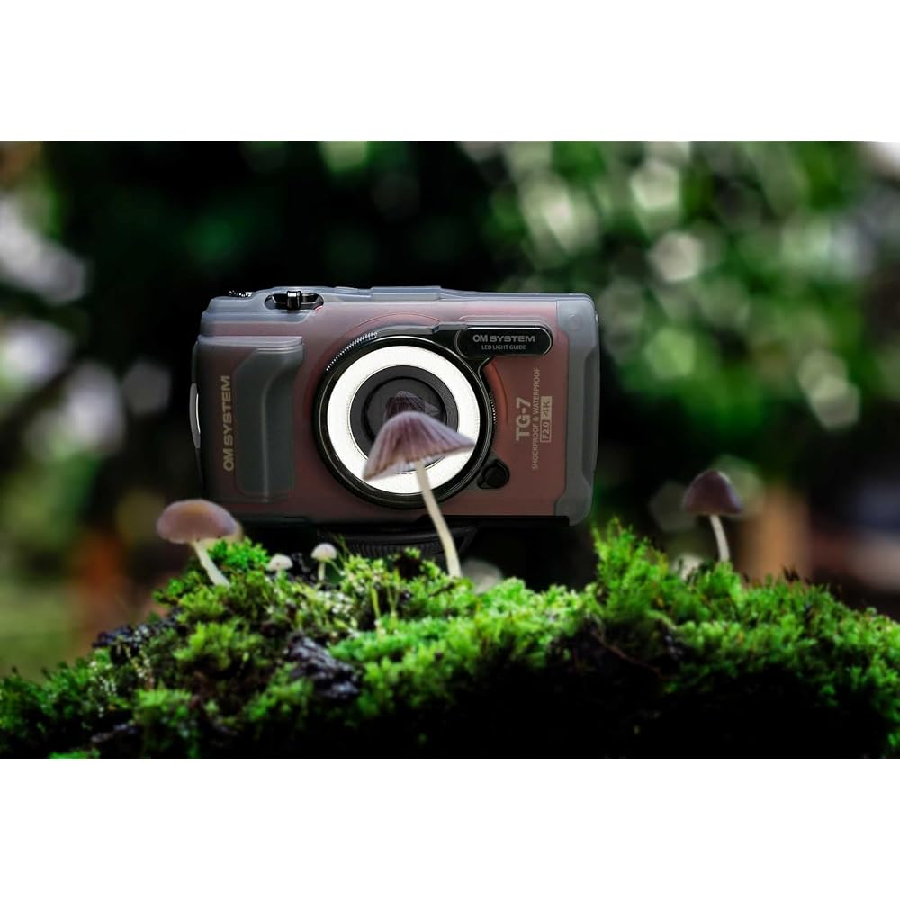 OM SYSTEM LED Light Guide LG-1 (TG-6/TG-7/Macro Photography/Underwater Photography/Outdoor)