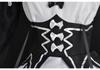 Costume da Cosplay Maid di Rem Ram - Abito Anime Bidimensionale per Donne