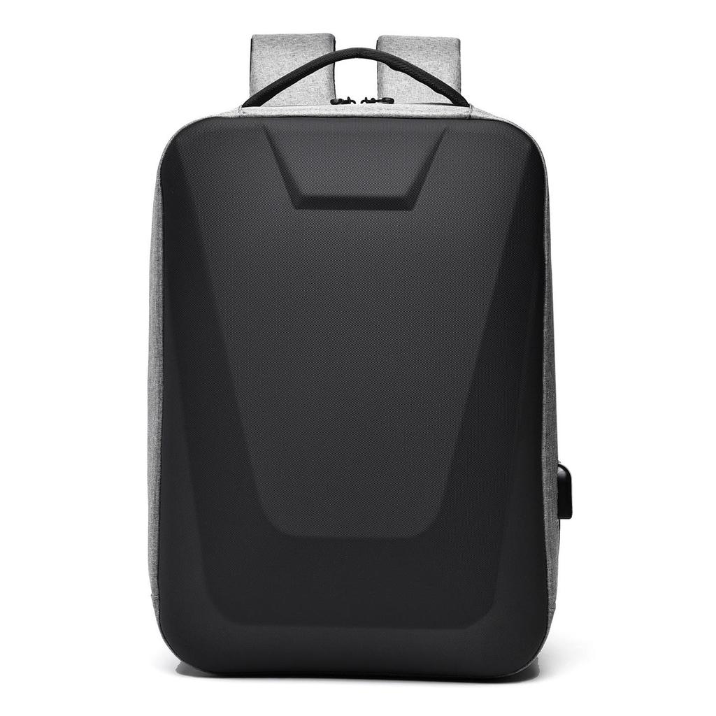 Men's Large Capacity USB Laptop Backpack for College Students and Commuters
