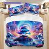 Magic Smurf Village Bedding 1 Duvet Cover 2 Pillowcase Without Core Soft And Comfortable Bedding Set Christmas Birthday Gift