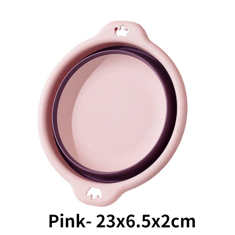 

Умывальник складной пластиковый дорожный складной умывальник домашняя умывальник для стирки безопасный и прочный портативный домашний инвентарь для ванной комнаты pink-23x6.5x2cm