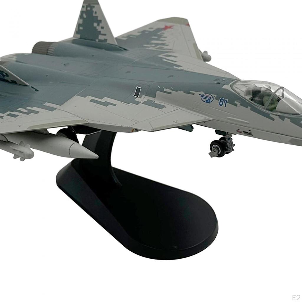 Plane Model Toy,Airplane Model,Fighter Jet Model,SU-57 Diecast Model,for Boy Gift