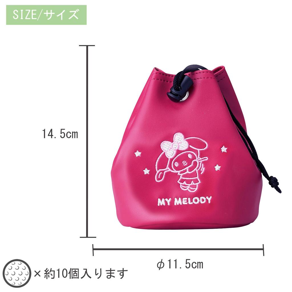 Marushin Golf Ball Sanrio My Melody Cute Shot Beginner 3335018500 Case, Character, Size,