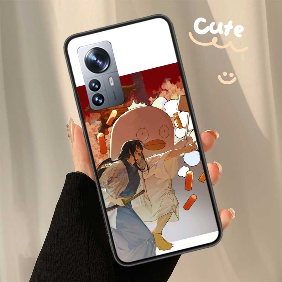Anime Gintama Mr. Raindrop Clear Phone For Xiaomi Poco X7 X6 X5 F6 F5 F7 Mi 14 Ultra 15 13 12 12X 12T 11T 10T Pro 11i 10 Lite Co