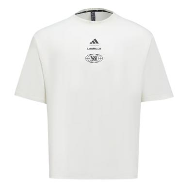 adidas X Laimei Collaboration SS25 Tour T-Shirt Fashion Versatile Sports Crew Neck Short Sleeve T-Shirt Unisex Tops Han-Jade-White KF8844
