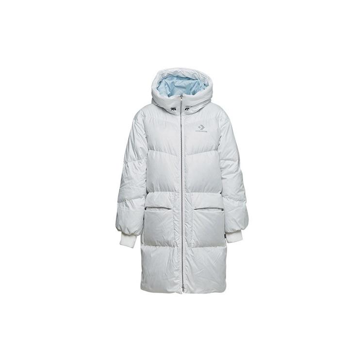 (WMNS) Converse Long Down Jacket Asia Sizing White Women s 10019328-A01 XXL