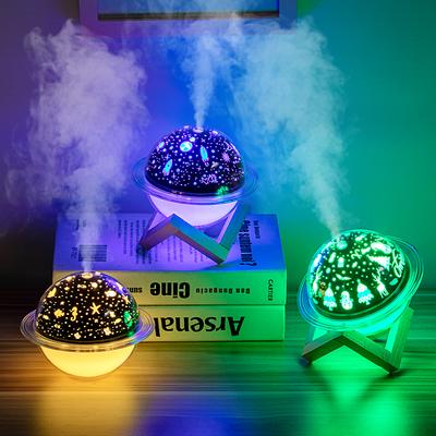 Starry Sky Projection Lamp Air Humidifier Aromatherapy Diffuser For Kid Room Holiday Gift Usb Ultrasonic Aroma Humidificador