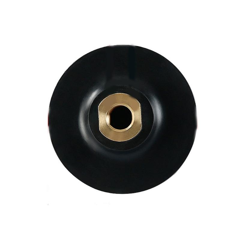 3Inch/4Inch Soft Rubber Backing Pad Polishing Grinding Disc Holder For Angle Grinder Grinding Machine